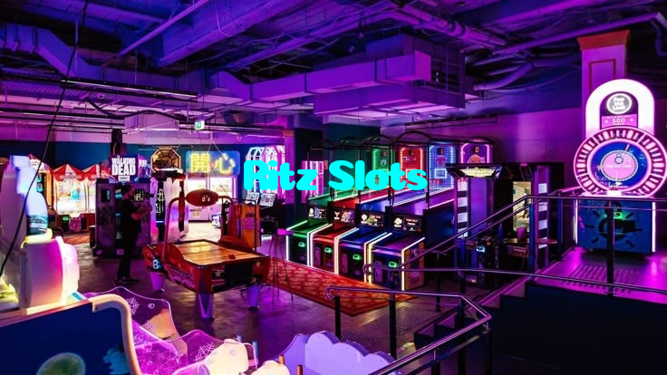 Ritz Slots casino presented on mobile device in Pakistan with slots and live games